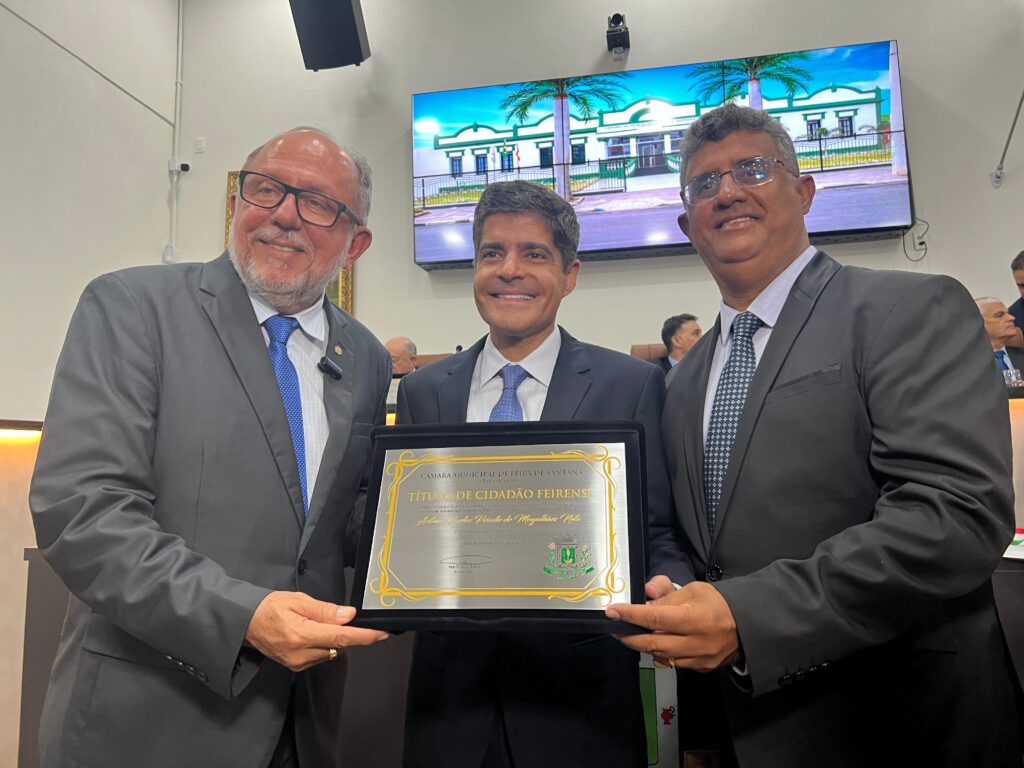 Arimateia homenageia ACM Neto Arimateia homenageia ACM Neto